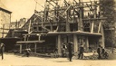 Construction de la voute du choeur en 1937