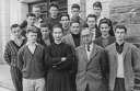 Classe de terminale 1959 (2667 visites) ……………, Guégan , Jacob Jean-Pierre, de Miniac ,
Daniel Bernard , Pedr... Classe de terminale 1959